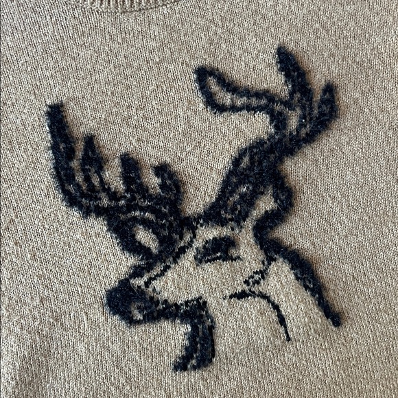 Anthropologie Reindeer Sweater Size Medium - Picture 4 of 11